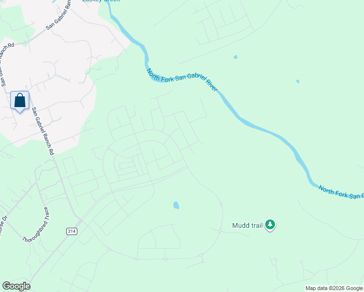 map of restaurants, bars, coffee shops, grocery stores, and more near 3100 County Road 214 in Liberty Hill