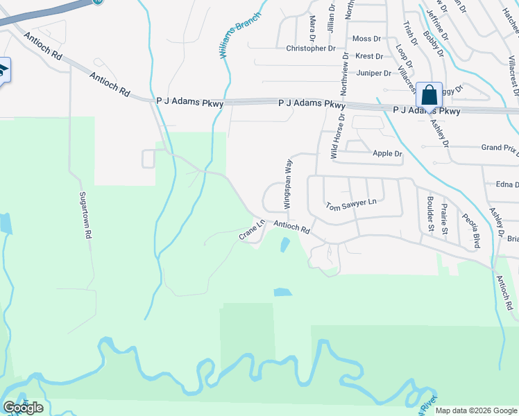 map of restaurants, bars, coffee shops, grocery stores, and more near 759 Majestic Drive in Crestview