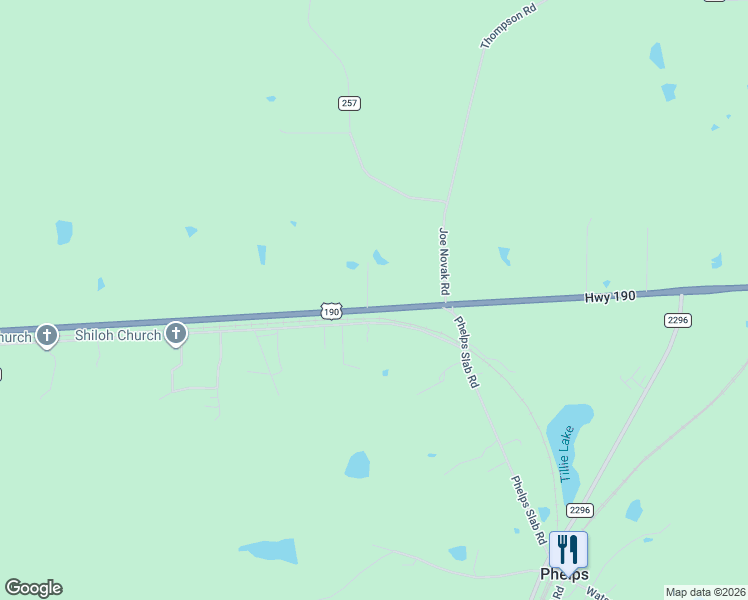 map of restaurants, bars, coffee shops, grocery stores, and more near 1667 U.S. 190 in Huntsville
