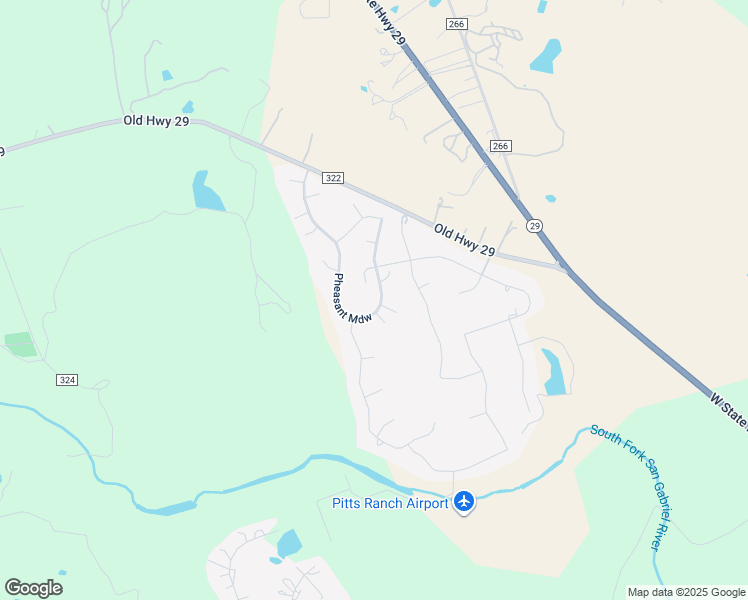map of restaurants, bars, coffee shops, grocery stores, and more near 606 Pheasant Meadow in Liberty Hill