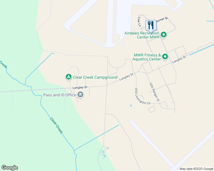 map of restaurants, bars, coffee shops, grocery stores, and more near 7300 Whiting Field Naval Air Station South in Milton