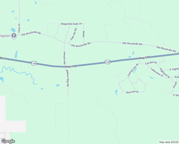 map of restaurants, bars, coffee shops, grocery stores, and more near 2500 U.S. 190 in Livingston