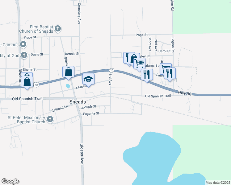 8106 Old Spanish Trail, Sneads FL Walk Score