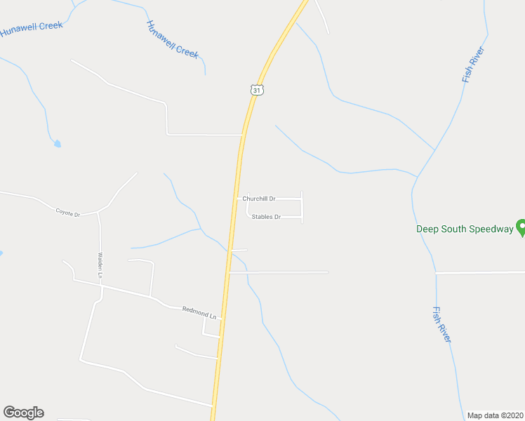 map of restaurants, bars, coffee shops, grocery stores, and more near 12844 Churchill Drive in Spanish Fort