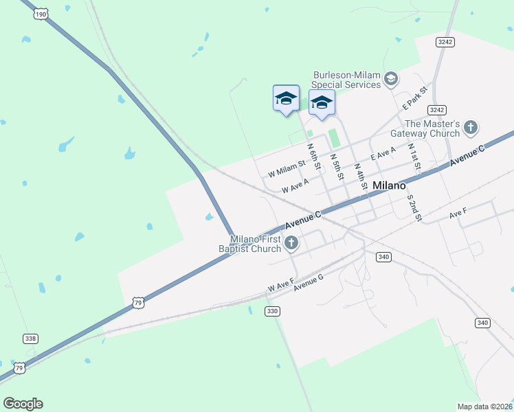 map of restaurants, bars, coffee shops, grocery stores, and more near 438 North 9th Street in Milano
