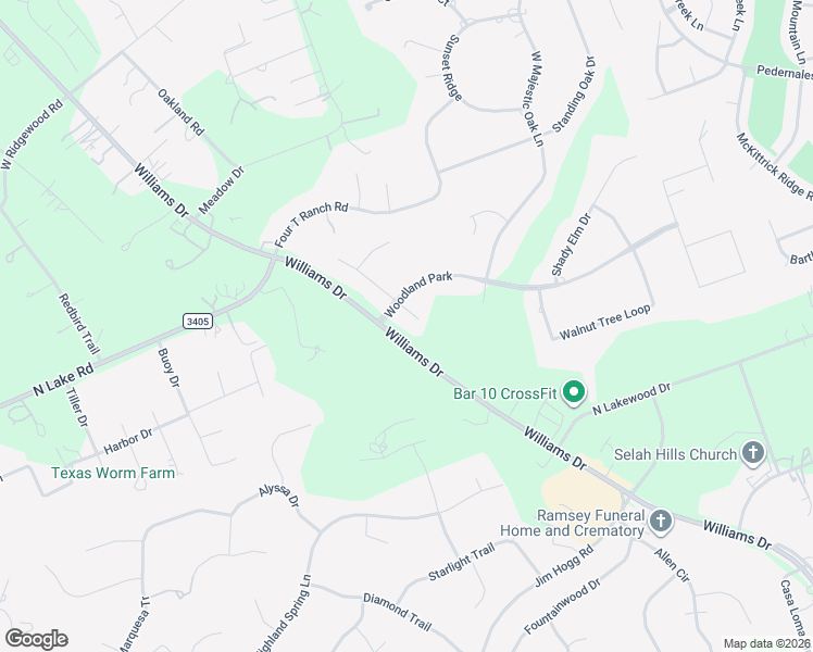 map of restaurants, bars, coffee shops, grocery stores, and more near 104 East Red Bud Meadow in Georgetown