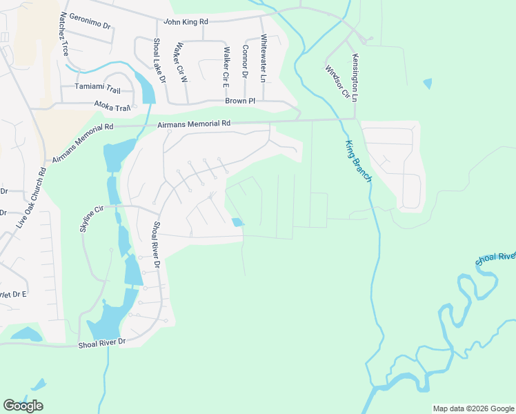 map of restaurants, bars, coffee shops, grocery stores, and more near 2957 Chancellor Court in Crestview