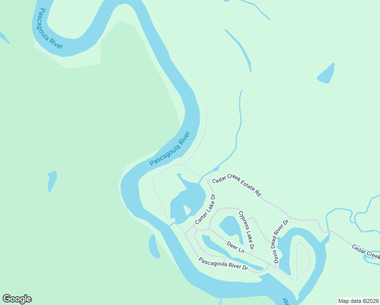 map of restaurants, bars, coffee shops, grocery stores, and more near 25231 Turps Dr in Lucedale