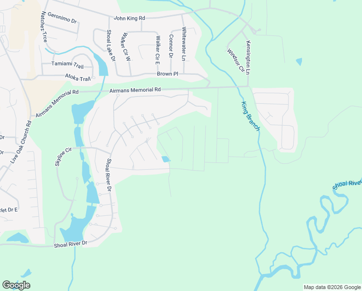 map of restaurants, bars, coffee shops, grocery stores, and more near 2957 Chancellor Court in Crestview