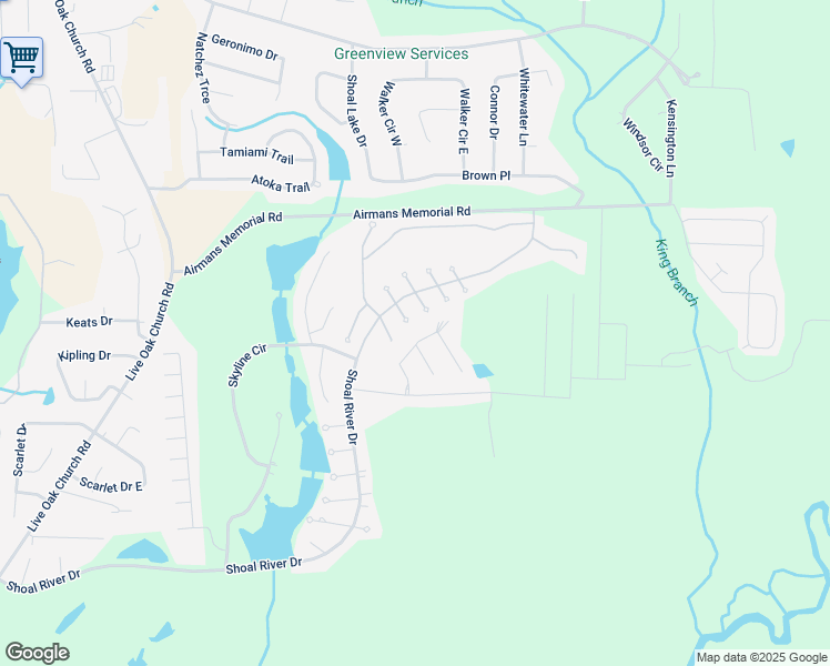 map of restaurants, bars, coffee shops, grocery stores, and more near 2938 Chancel Avenue in Crestview