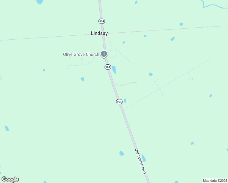 map of restaurants, bars, coffee shops, grocery stores, and more near 308 Louisiana 964 in Jackson