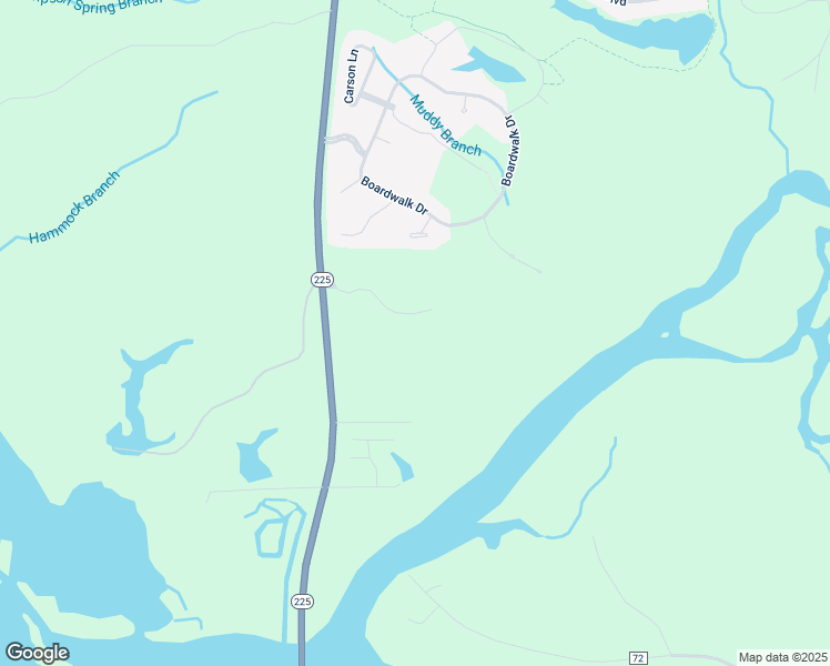 map of restaurants, bars, coffee shops, grocery stores, and more near 7304 Bridgewood Lane in Spanish Fort