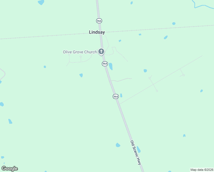 map of restaurants, bars, coffee shops, grocery stores, and more near 308 Louisiana 964 in Jackson