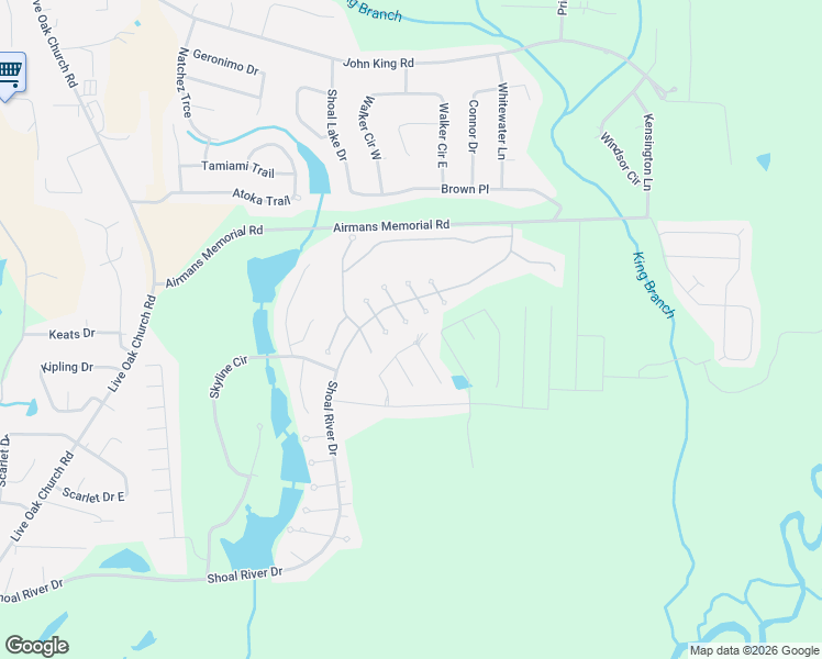 map of restaurants, bars, coffee shops, grocery stores, and more near 2938 Chancel Avenue in Crestview