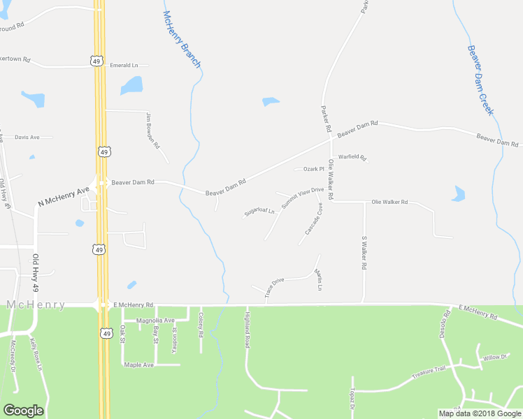 map of restaurants, bars, coffee shops, grocery stores, and more near Sugarloaf Lane in Perkinston