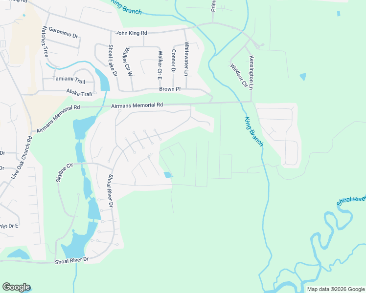 map of restaurants, bars, coffee shops, grocery stores, and more near 4633 Chanan Drive in Crestview