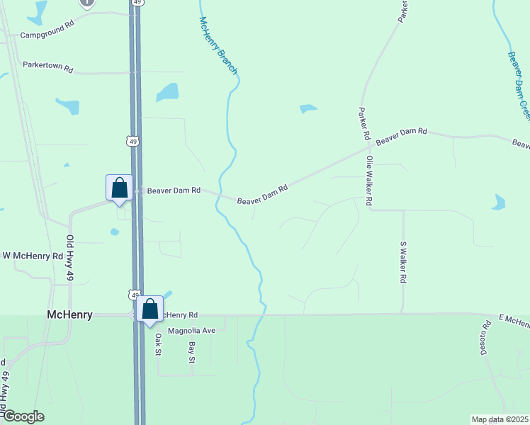 map of restaurants, bars, coffee shops, grocery stores, and more near 7 Ivy Cove in McHenry
