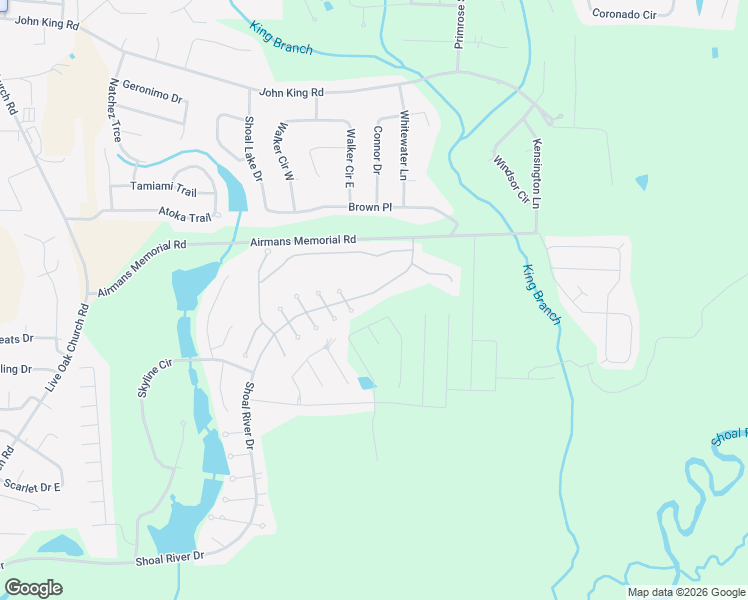 map of restaurants, bars, coffee shops, grocery stores, and more near 4633 Chanan Drive in Crestview