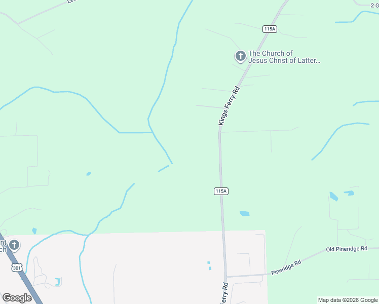 map of restaurants, bars, coffee shops, grocery stores, and more near 371154 Kings Ferry Road in Hilliard