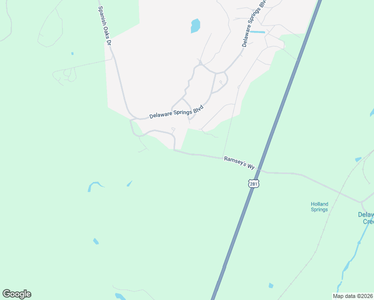 map of restaurants, bars, coffee shops, grocery stores, and more near 251 Ramsey's Way in Burnet