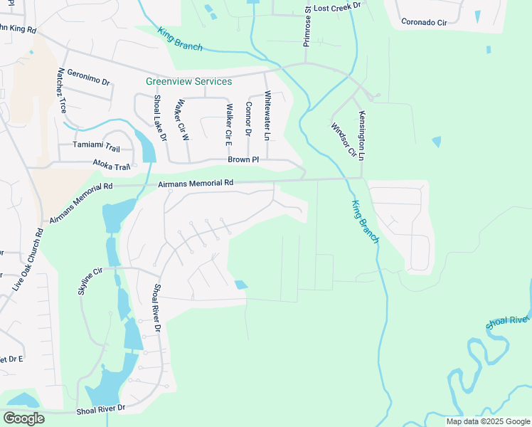 map of restaurants, bars, coffee shops, grocery stores, and more near 4637 Chanan Drive in Crestview