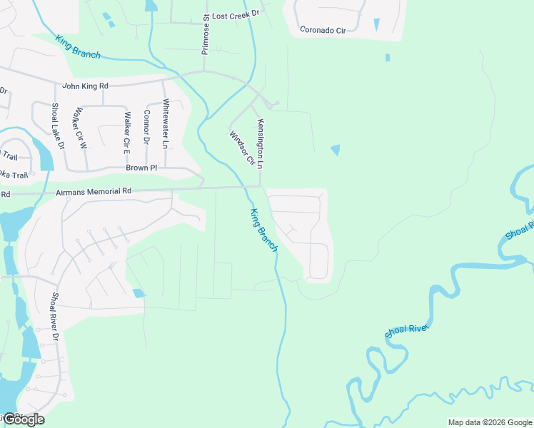 map of restaurants, bars, coffee shops, grocery stores, and more near 4896 Kensington Lane in Crestview