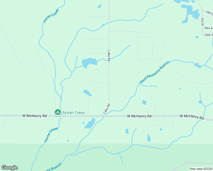 map of restaurants, bars, coffee shops, grocery stores, and more near 55 Lake Road in McHenry