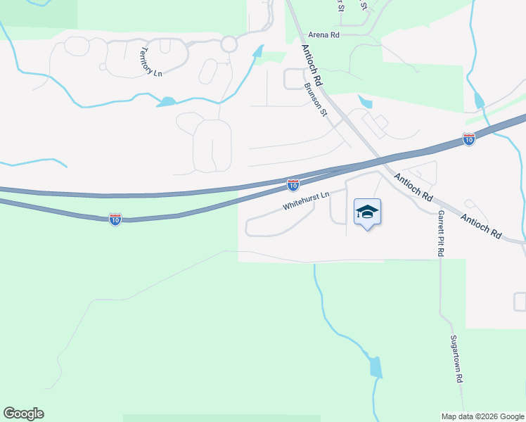 map of restaurants, bars, coffee shops, grocery stores, and more near 5143 Whitehurst Ln in Crestview