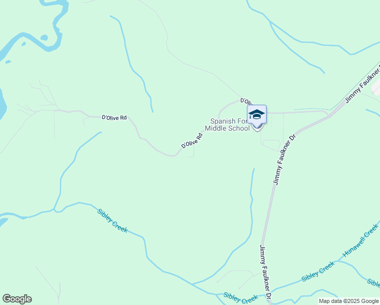 map of restaurants, bars, coffee shops, grocery stores, and more near 9476 D'Olive Rd in Spanish Fort