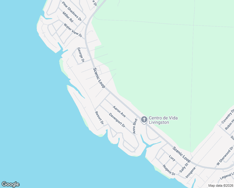 map of restaurants, bars, coffee shops, grocery stores, and more near 2163 Farm to Market Road 3277 in Livingston