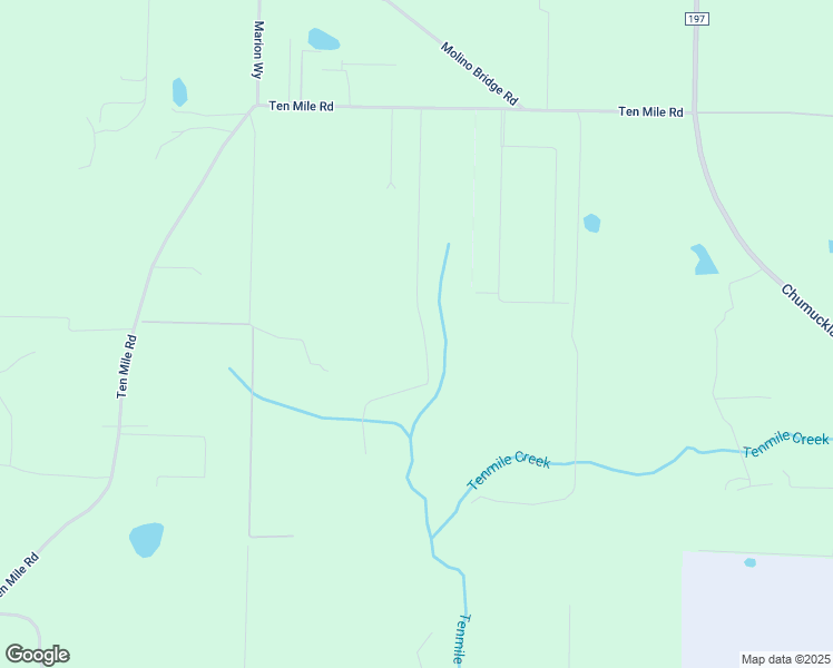 map of restaurants, bars, coffee shops, grocery stores, and more near 2761 10 Mile Road in Pace