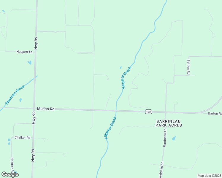 map of restaurants, bars, coffee shops, grocery stores, and more near 5516 Molino Road in Molino