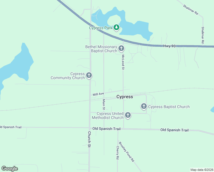 map of restaurants, bars, coffee shops, grocery stores, and more near 2085 Main Street in Grand Ridge