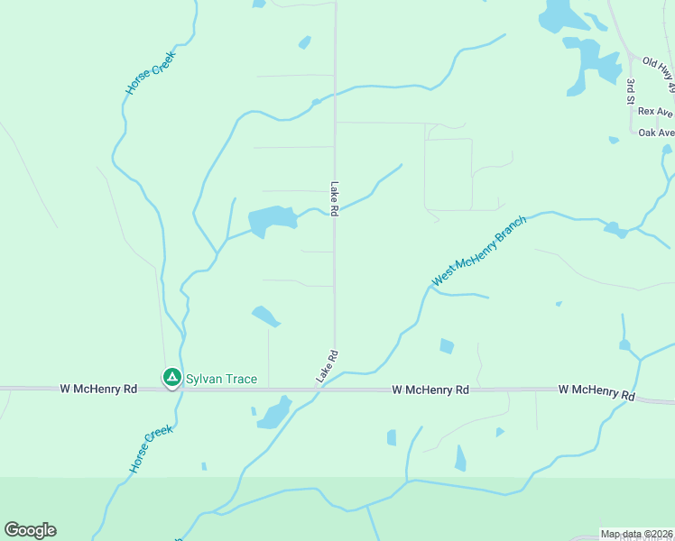map of restaurants, bars, coffee shops, grocery stores, and more near 55 Lake Road in McHenry