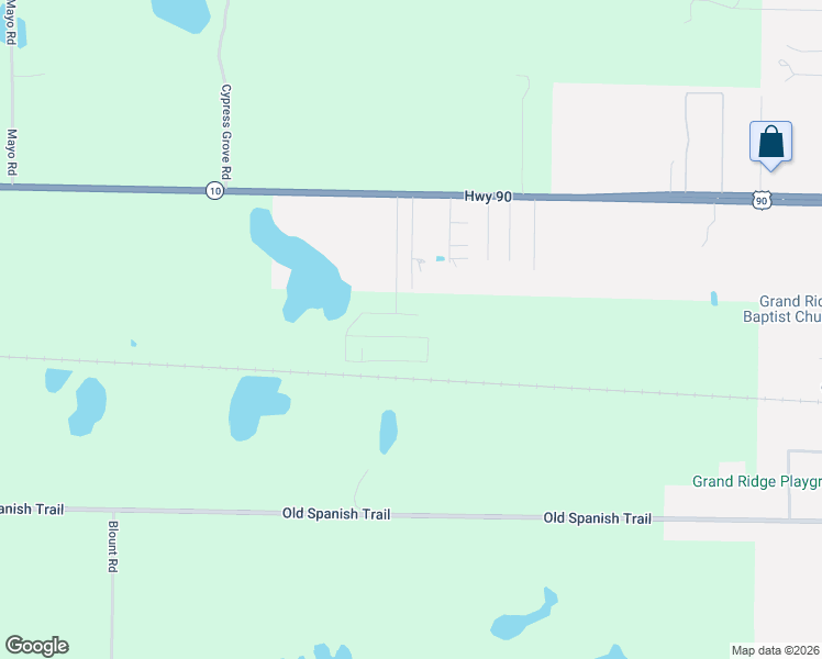 map of restaurants, bars, coffee shops, grocery stores, and more near 2151 Aaron Avenue in Grand Ridge