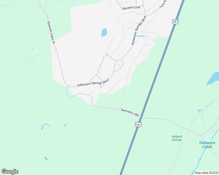 map of restaurants, bars, coffee shops, grocery stores, and more near 314 Yellow Ribbon in Burnet