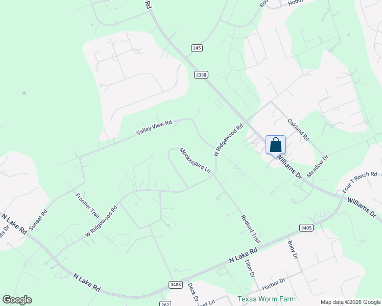 map of restaurants, bars, coffee shops, grocery stores, and more near 116 Mockingbird Ln in Georgetown