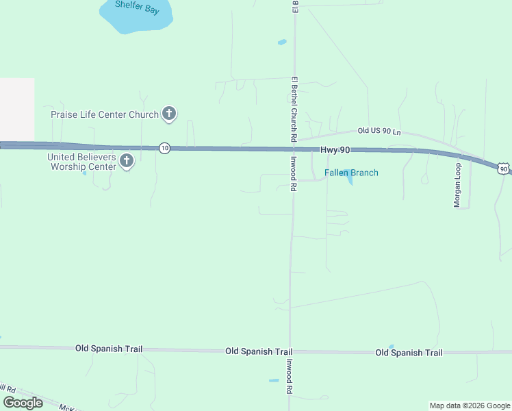 map of restaurants, bars, coffee shops, grocery stores, and more near 7426 Berry Drive in Grand Ridge