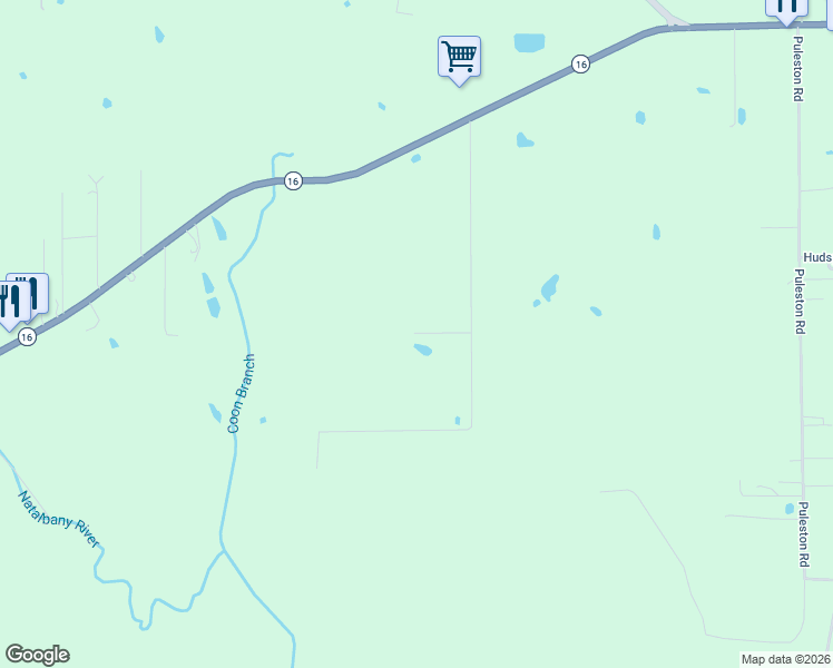 map of restaurants, bars, coffee shops, grocery stores, and more near 59617 Dykes Lane in Amite City