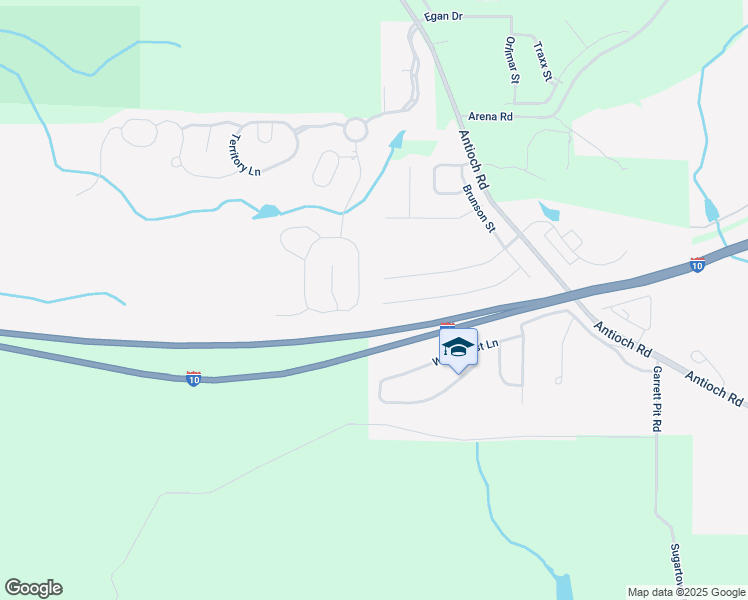 map of restaurants, bars, coffee shops, grocery stores, and more near 546 Tikell Drive in Crestview