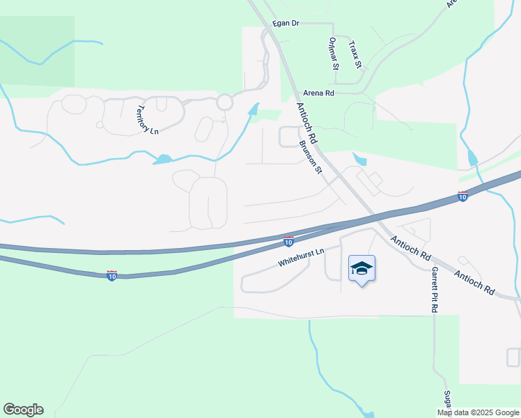 map of restaurants, bars, coffee shops, grocery stores, and more near 331 Egan Drive in Crestview