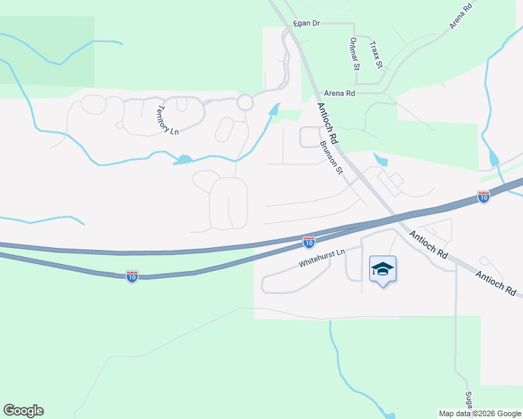 map of restaurants, bars, coffee shops, grocery stores, and more near 339 Egan Drive in Crestview