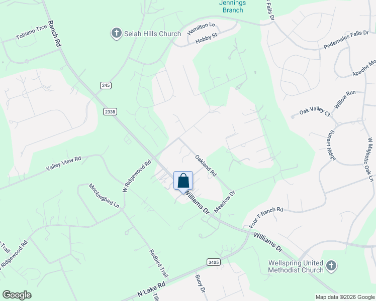 map of restaurants, bars, coffee shops, grocery stores, and more near 131 Oakland Road in Georgetown