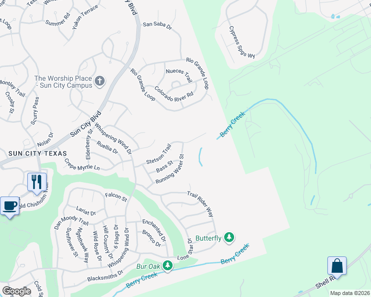 map of restaurants, bars, coffee shops, grocery stores, and more near 139 Running Water Street in Georgetown