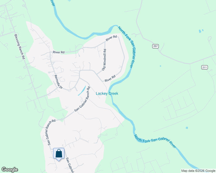 map of restaurants, bars, coffee shops, grocery stores, and more near 1614 San Gabriel Ranch Road in Liberty Hill