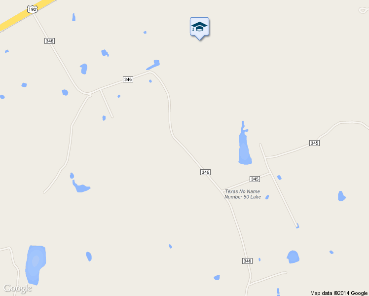 map of restaurants, bars, coffee shops, grocery stores, and more near County Road 346 in Gause