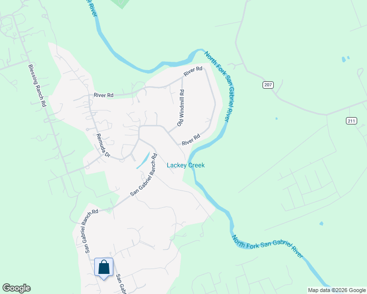 map of restaurants, bars, coffee shops, grocery stores, and more near 1611 San Gabriel Ranch Road in Liberty Hill