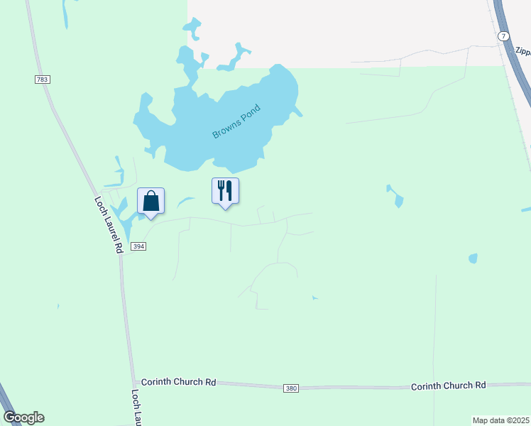 map of restaurants, bars, coffee shops, grocery stores, and more near 4017 Sportsman Cove Road in Valdosta