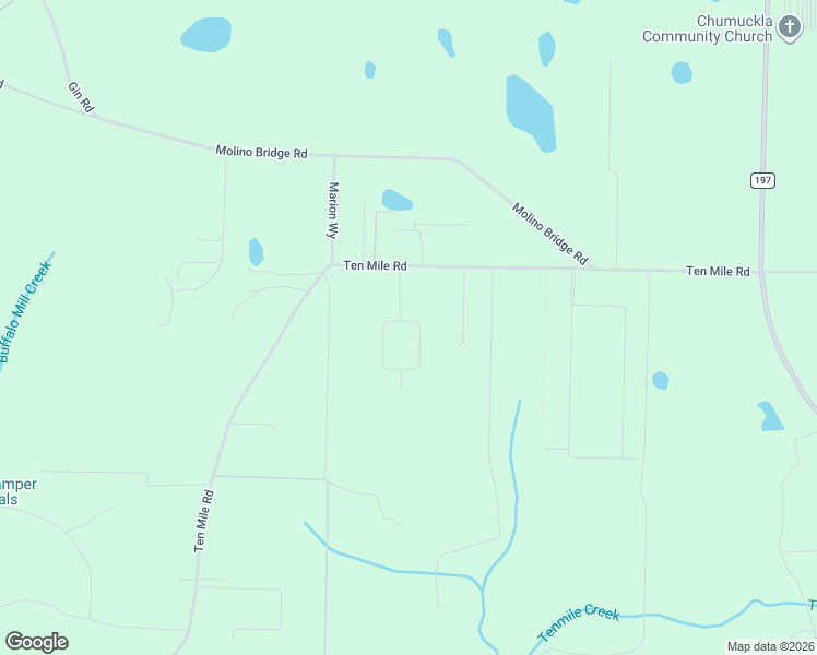 map of restaurants, bars, coffee shops, grocery stores, and more near 2731 10 Mile Road in Pace