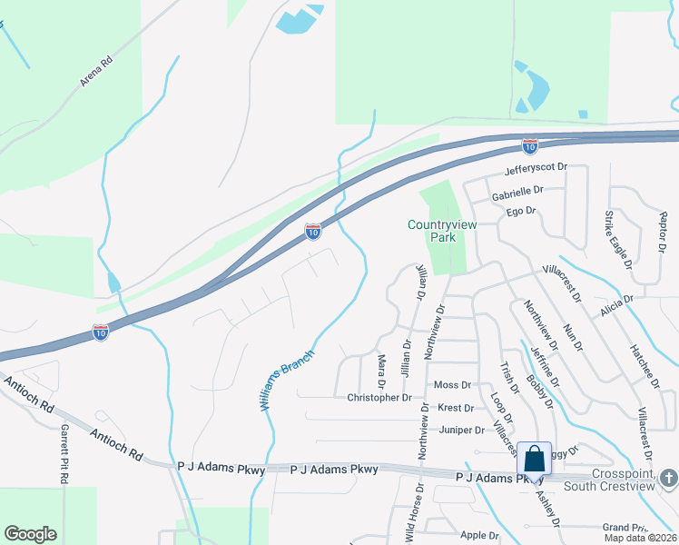 map of restaurants, bars, coffee shops, grocery stores, and more near 762 Lime Lane in Crestview